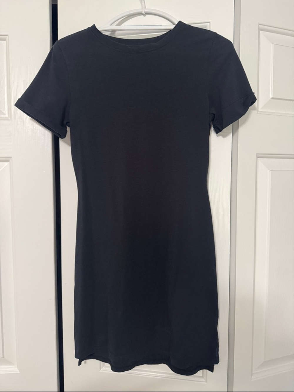Alphalete Black Short Sleeve Dress